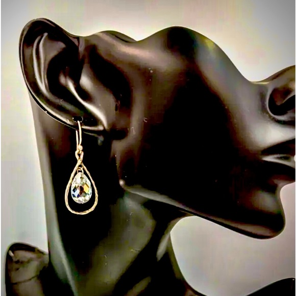 Silpada Vintage Sterling Silver CZ Earrings - Picture 2 of 6